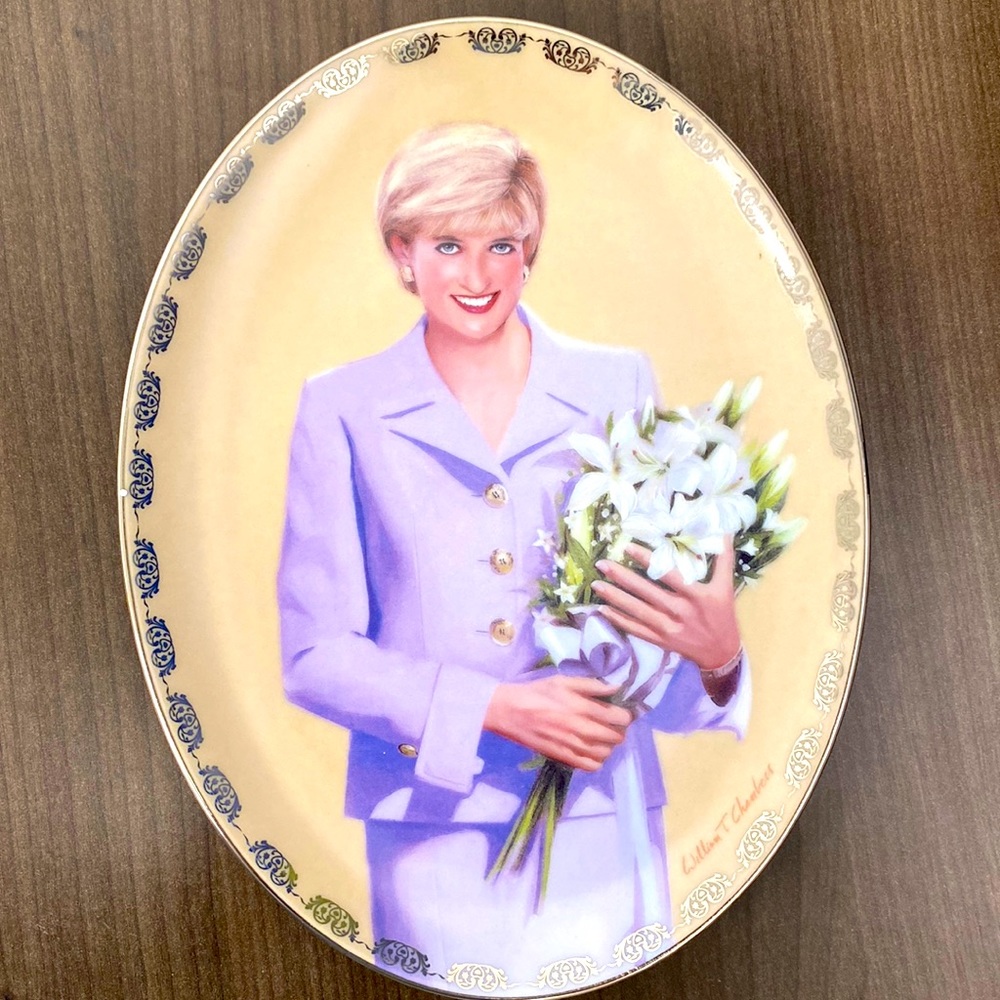 Bradford Exchange our adored princess plate